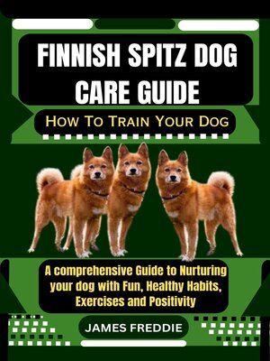 cover image of Finnish Spitz Dog care guide